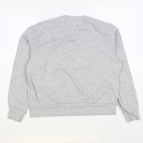 Primark Womens Grey Polyester Pullover Sweatshirt Size XS Pullover