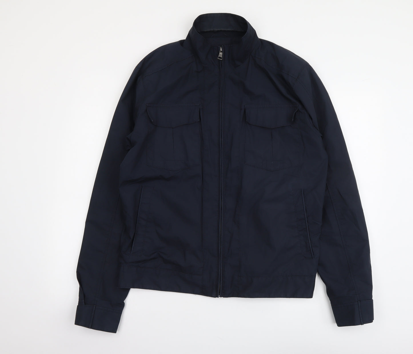 Autograph Mens Blue Jacket Size M Zip