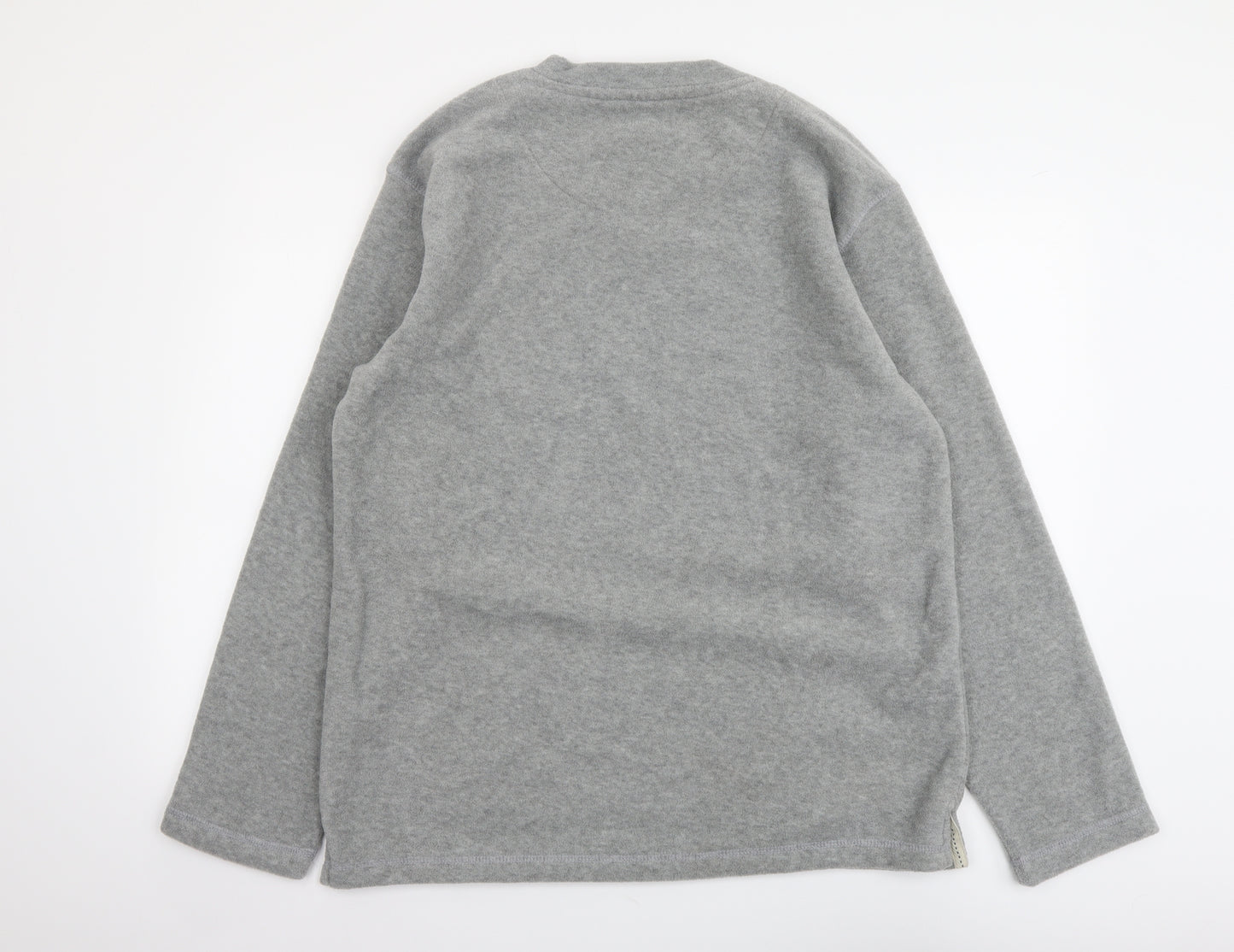 Headland Mens Grey Polyester Pullover Sweatshirt Size M