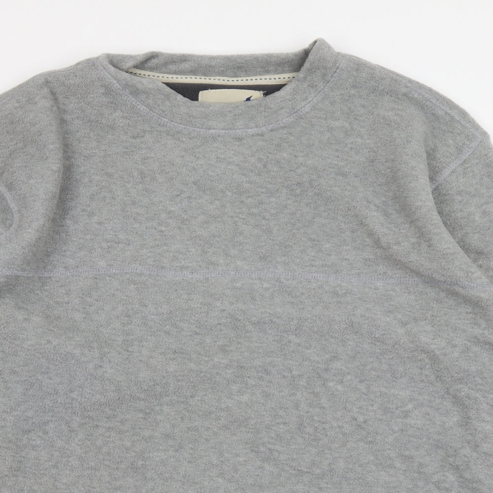 Headland Mens Grey Polyester Pullover Sweatshirt Size M