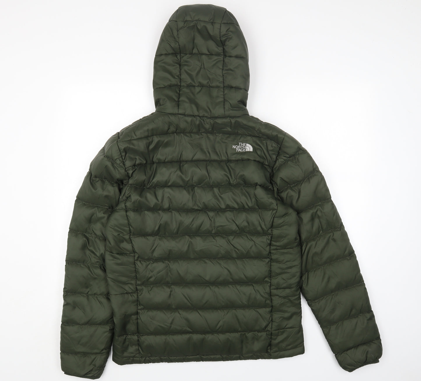 The North Face Mens Green Rain Coat Coat Size M Zip