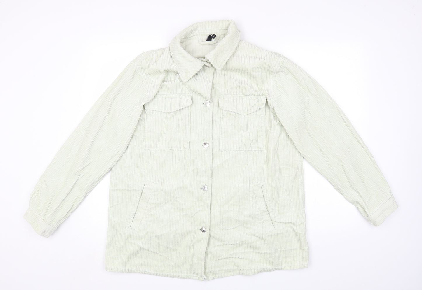 H&M Mens Green Jacket Size S Button