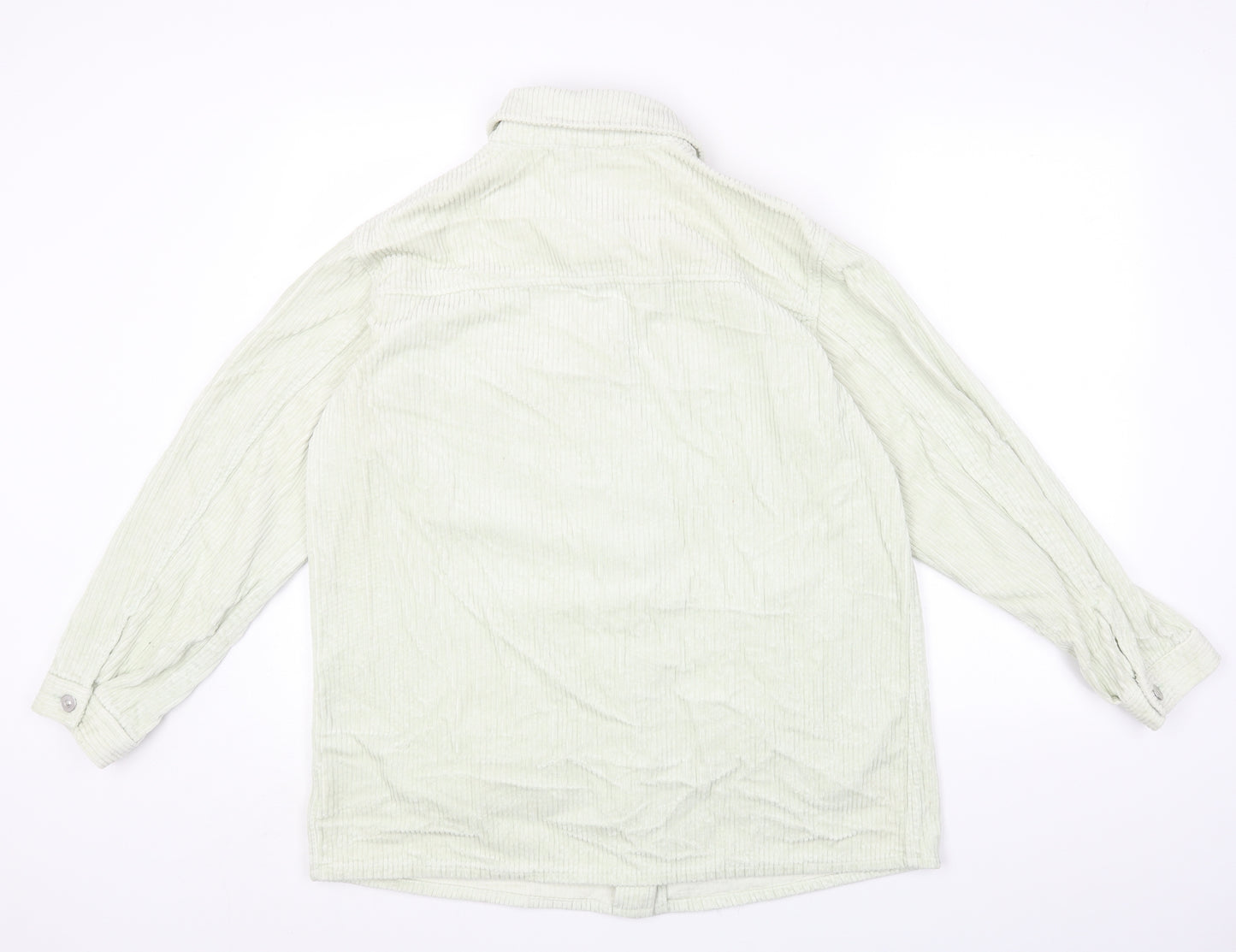 H&M Mens Green Jacket Size S Button