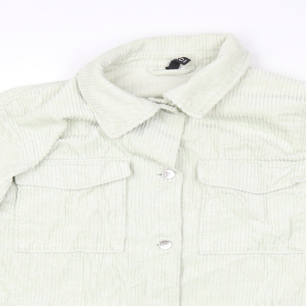 H&M Mens Green Jacket Size S Button