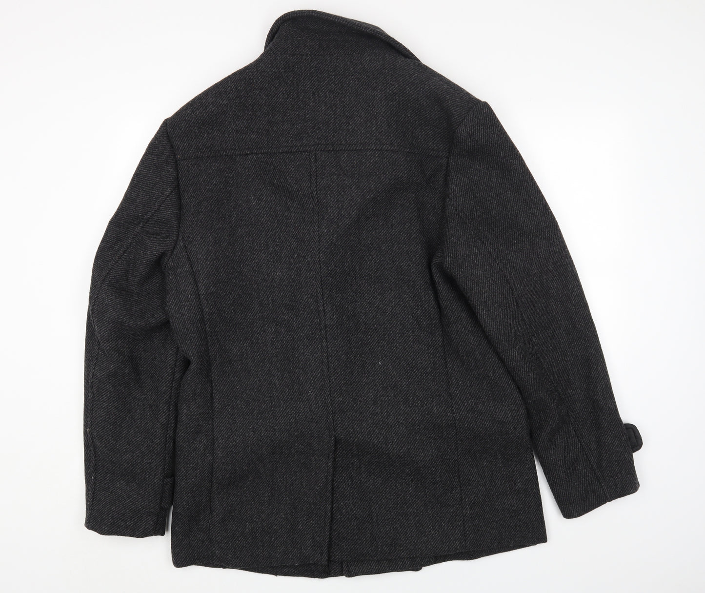 Primark Mens Grey Jacket Size L Button