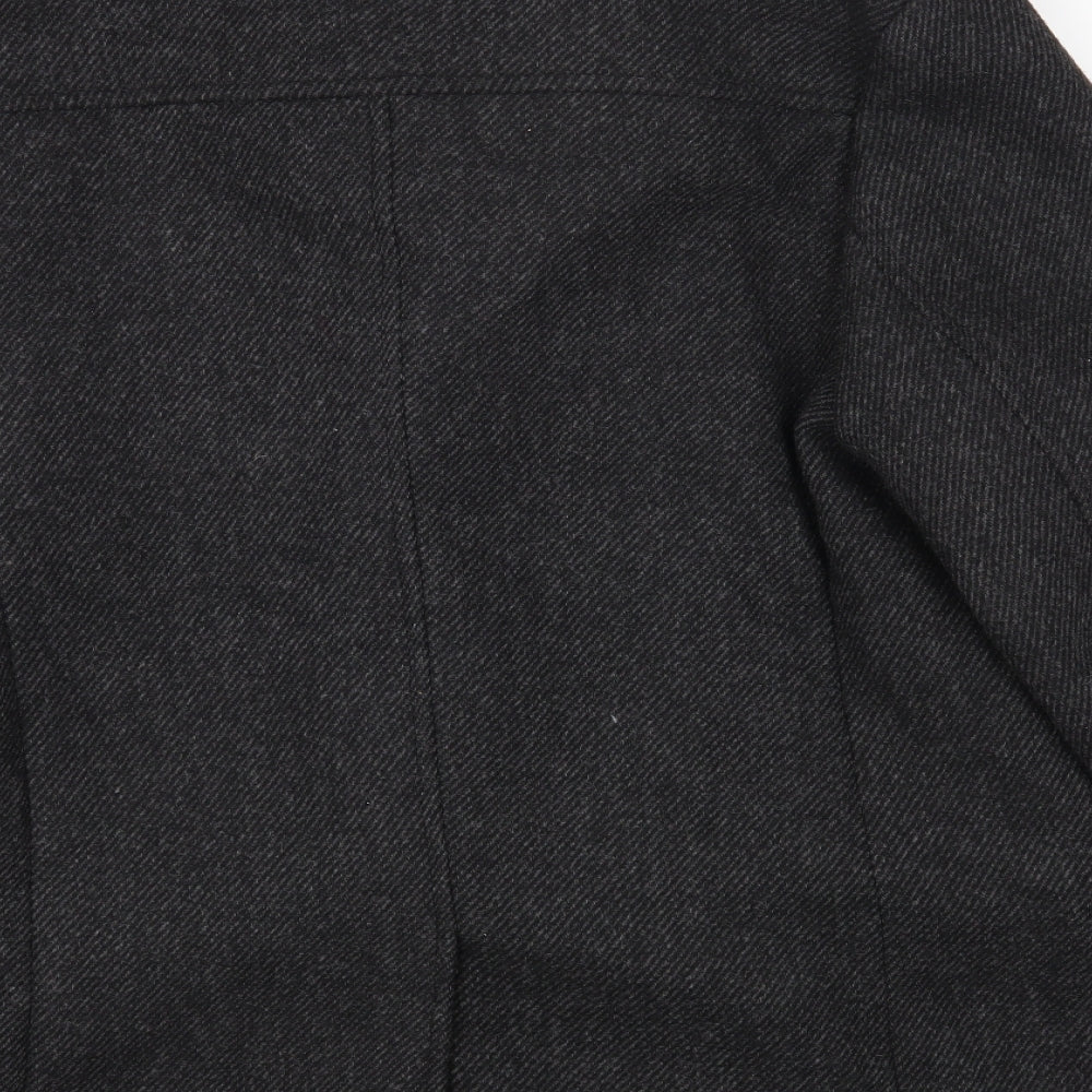 Primark Mens Grey Jacket Size L Button