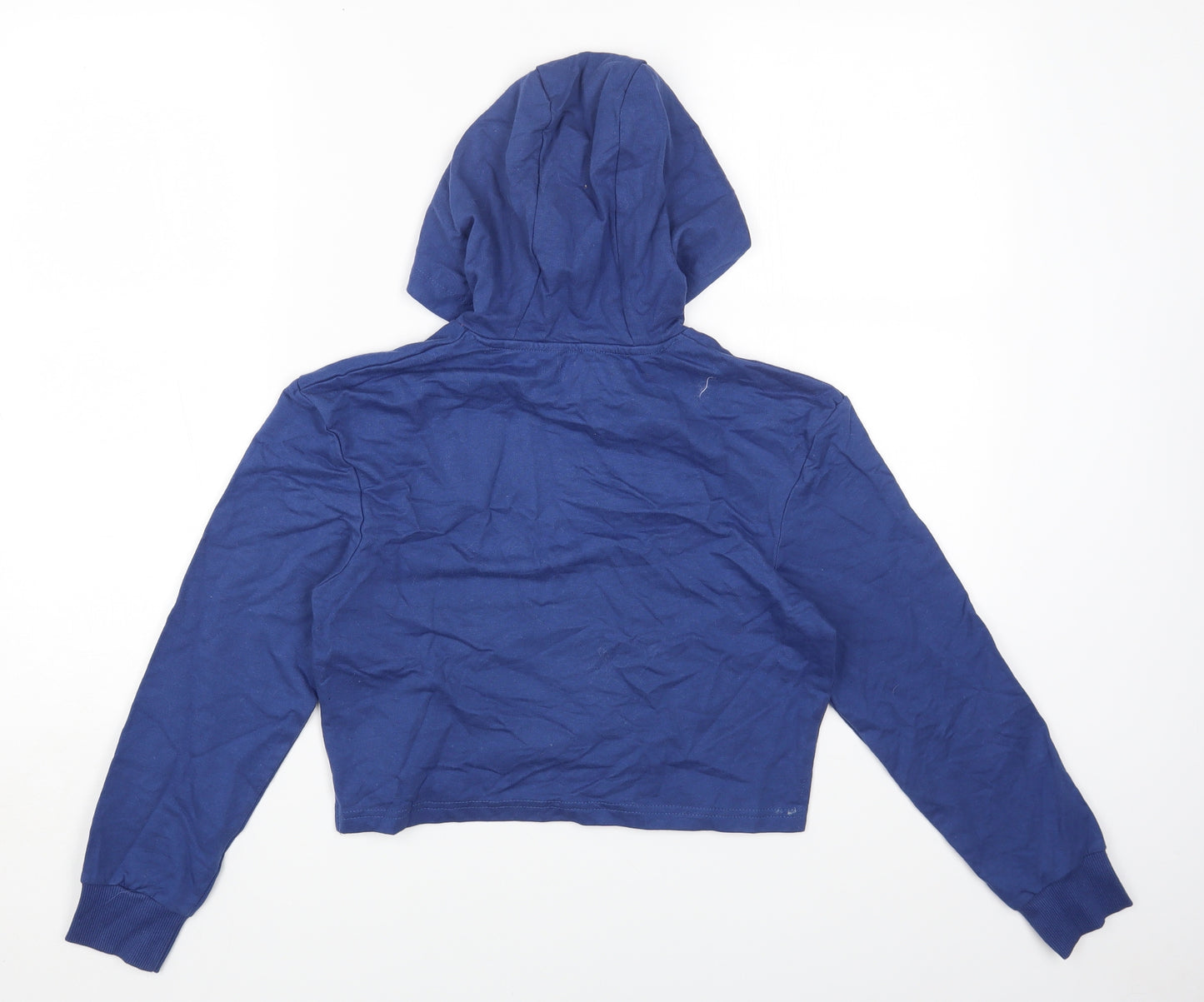 Studio Girls Blue Cotton Pullover Hoodie Size 12-13 Years Pullover