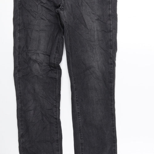 Paige Mens Grey Cotton Skinny Jeans Size 26 in L29 in Regular Zip