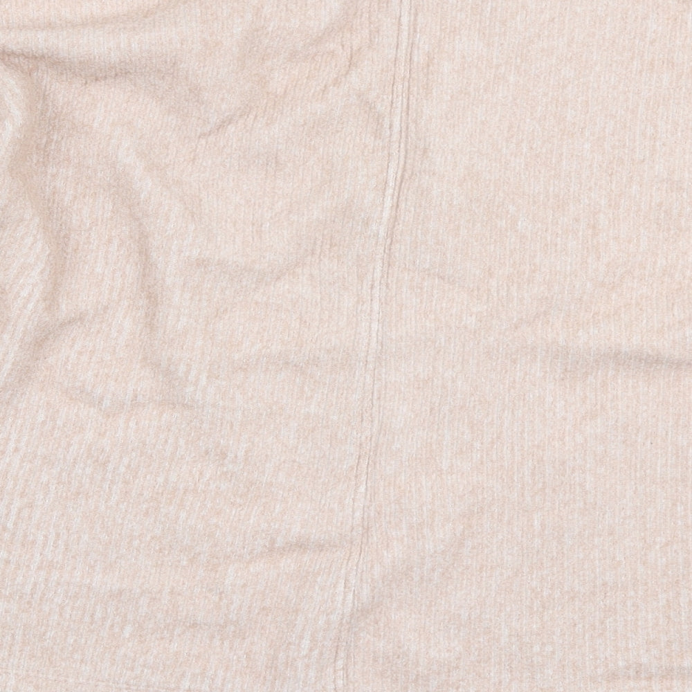 George Womens Pink Polyester Pullover Sweatshirt Size M Pullover