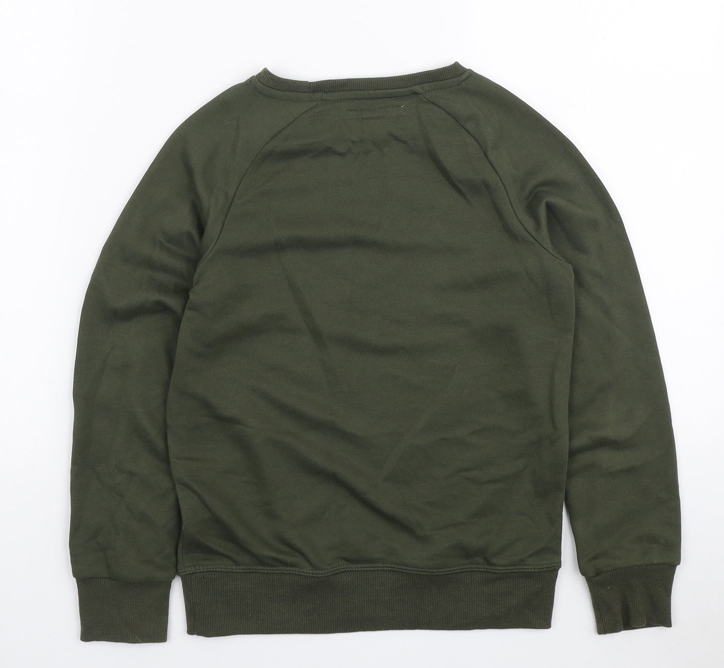 Primark Girls Green Polyester Pullover Sweatshirt Size 9-10 Years Pullover - Living My Best Life
