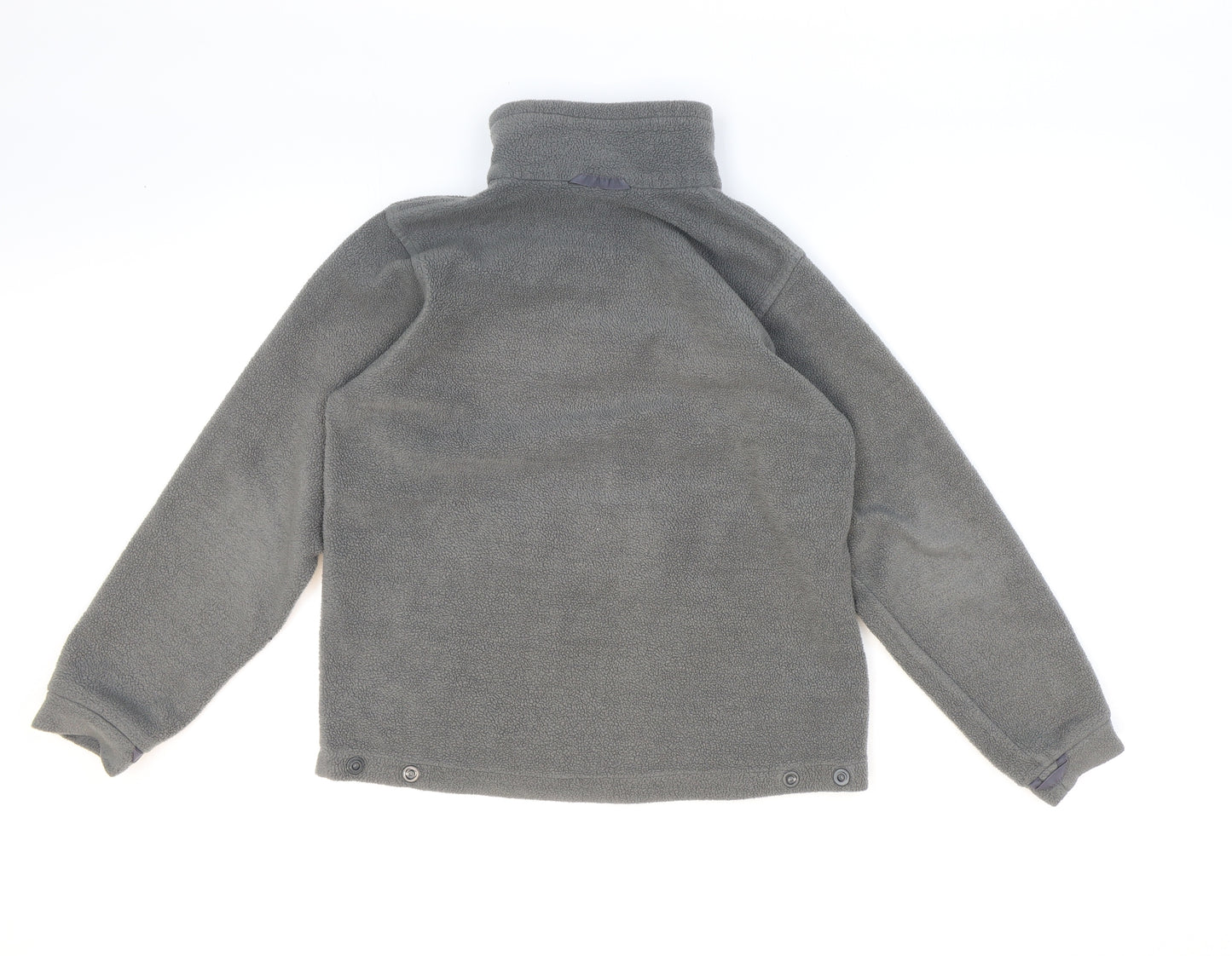 Columbia Boys Grey Jacket Size 10 Years Zip