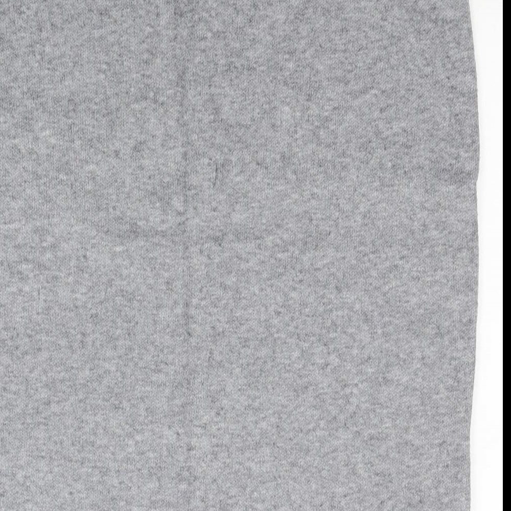 TU Womens Grey Viscose Bandage Skirt Size 16