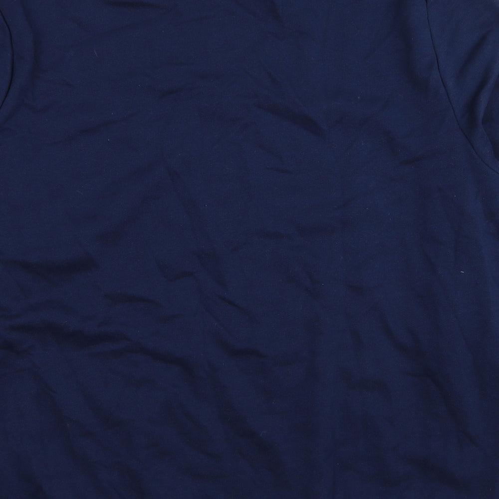 Disney Womens Blue Cotton Pullover Sweatshirt Size 20 Pullover - Stitch