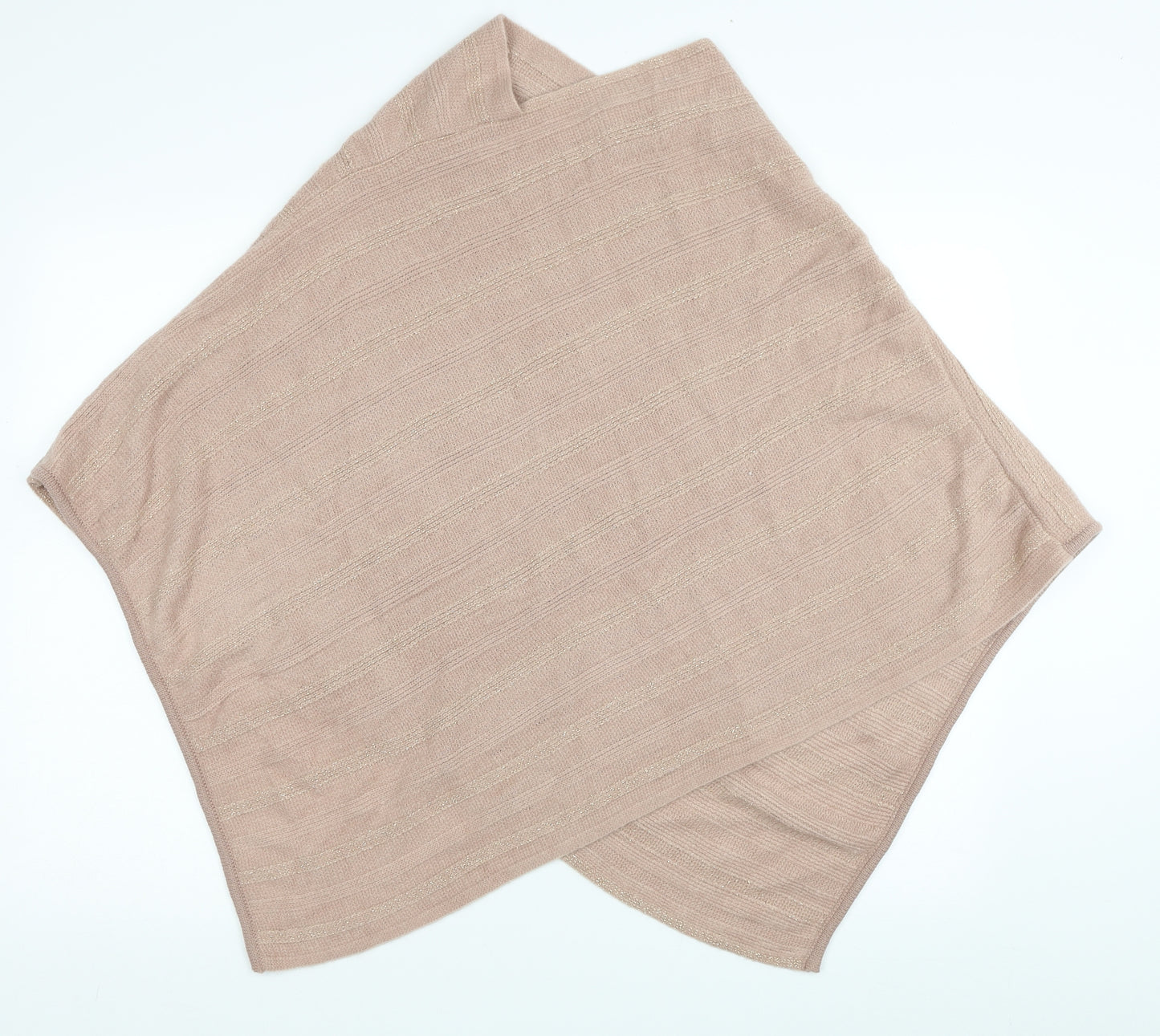 NEXT Womens Pink Round Neck Acrylic Pullover Jumper Size S - Poncho