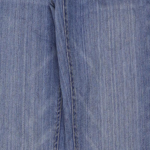 SO Womens Blue Cotton Skinny Jeans Size 30 in L31 in Regular Button