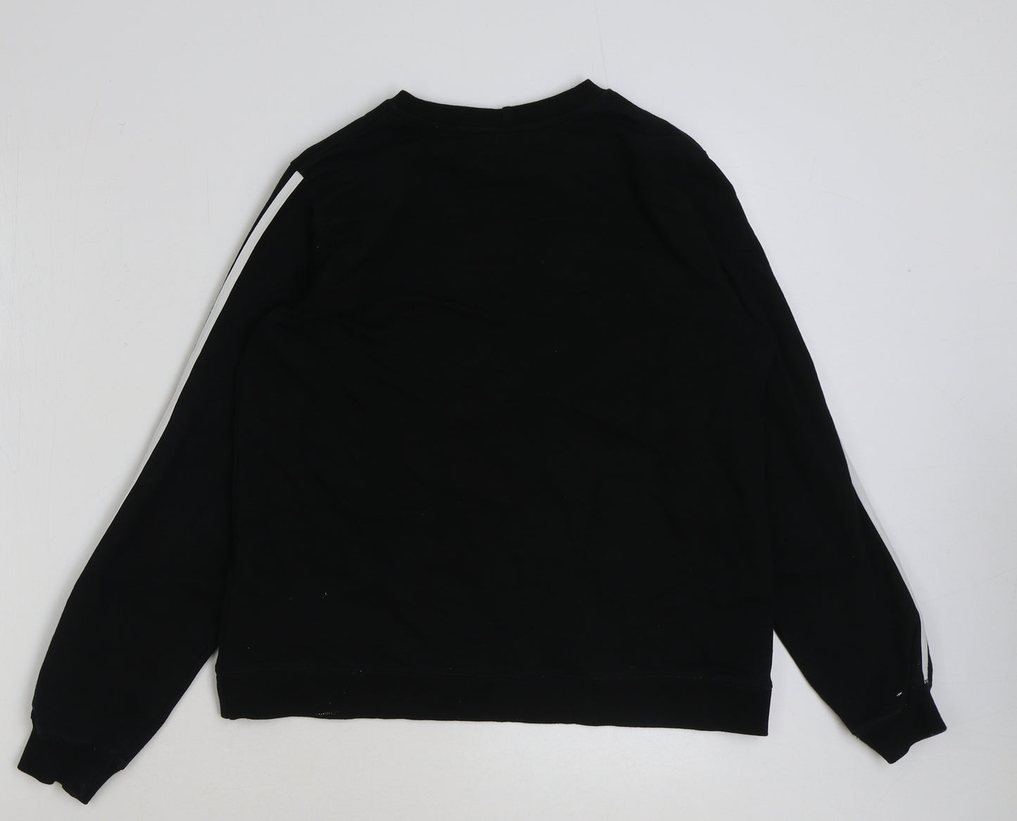 ASOS Womens Black Polyester Pullover Sweatshirt Size 10 Pullover