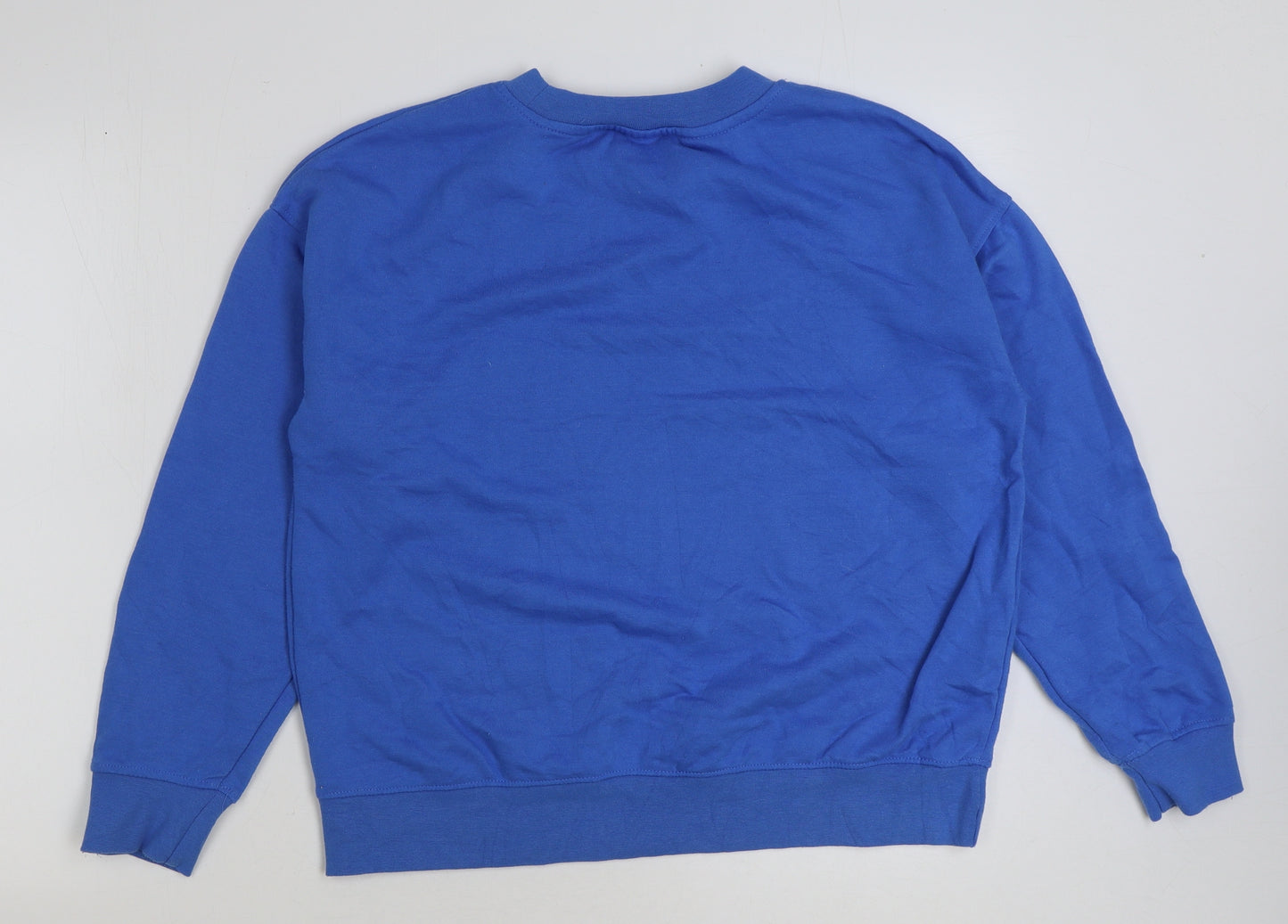 Primark Womens Blue Polyester Pullover Sweatshirt Size S Pullover
