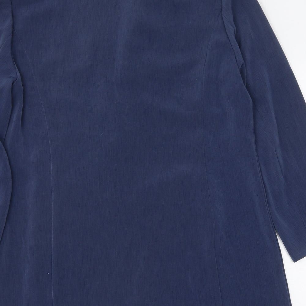 Windsmoor Womens Blue Jacket Blazer Size 12 Button