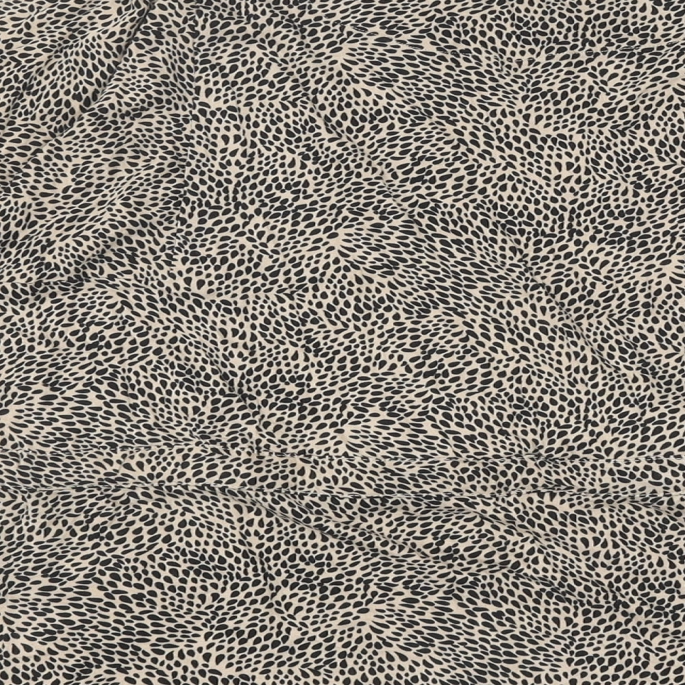 Principles Womens Brown Animal Print Polyester Basic T-Shirt Size 14 Round Neck