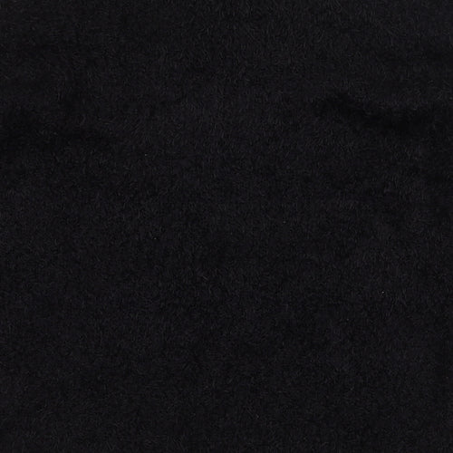 David Emmanuel Womens Black Polyester Pullover Sweatshirt Size M Pullover - Flowers