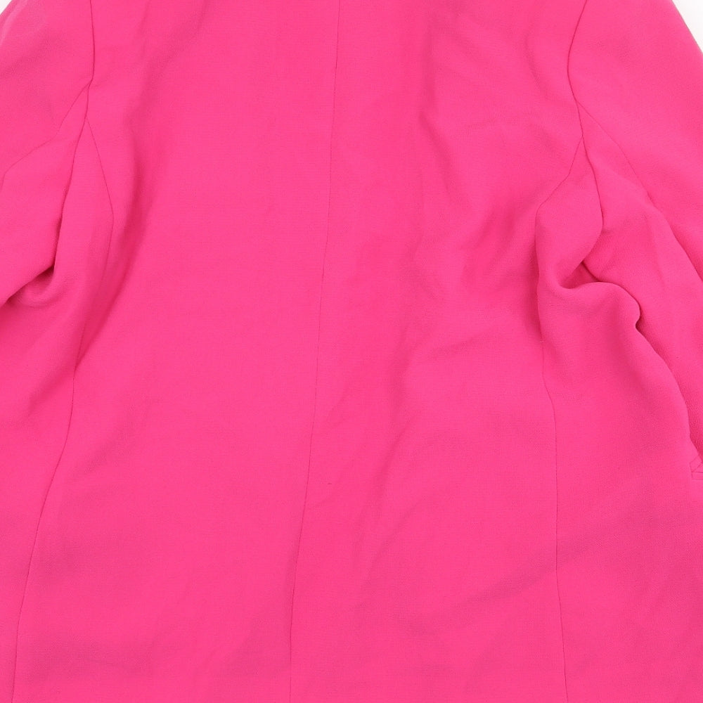 NEXT Womens Pink Jacket Blazer Size 12