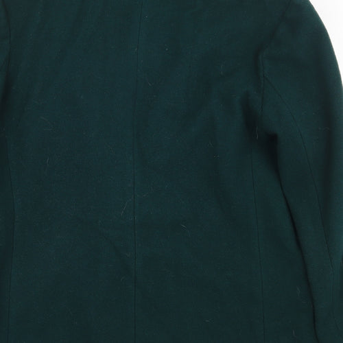 House of Fraser Womens Green Jacket Size 12 Button