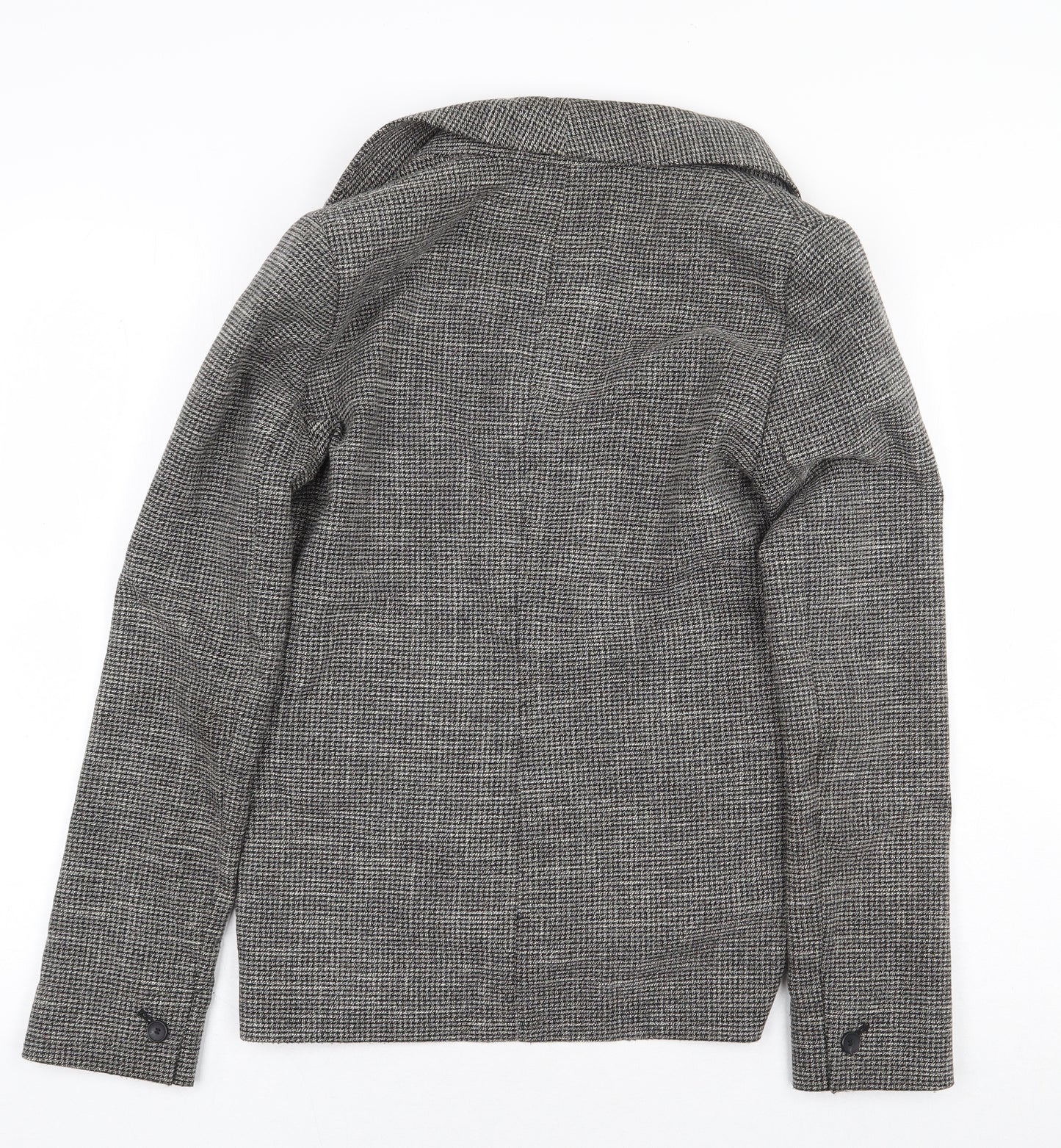 NEXT Womens Grey Jacket Blazer Size 6 Button