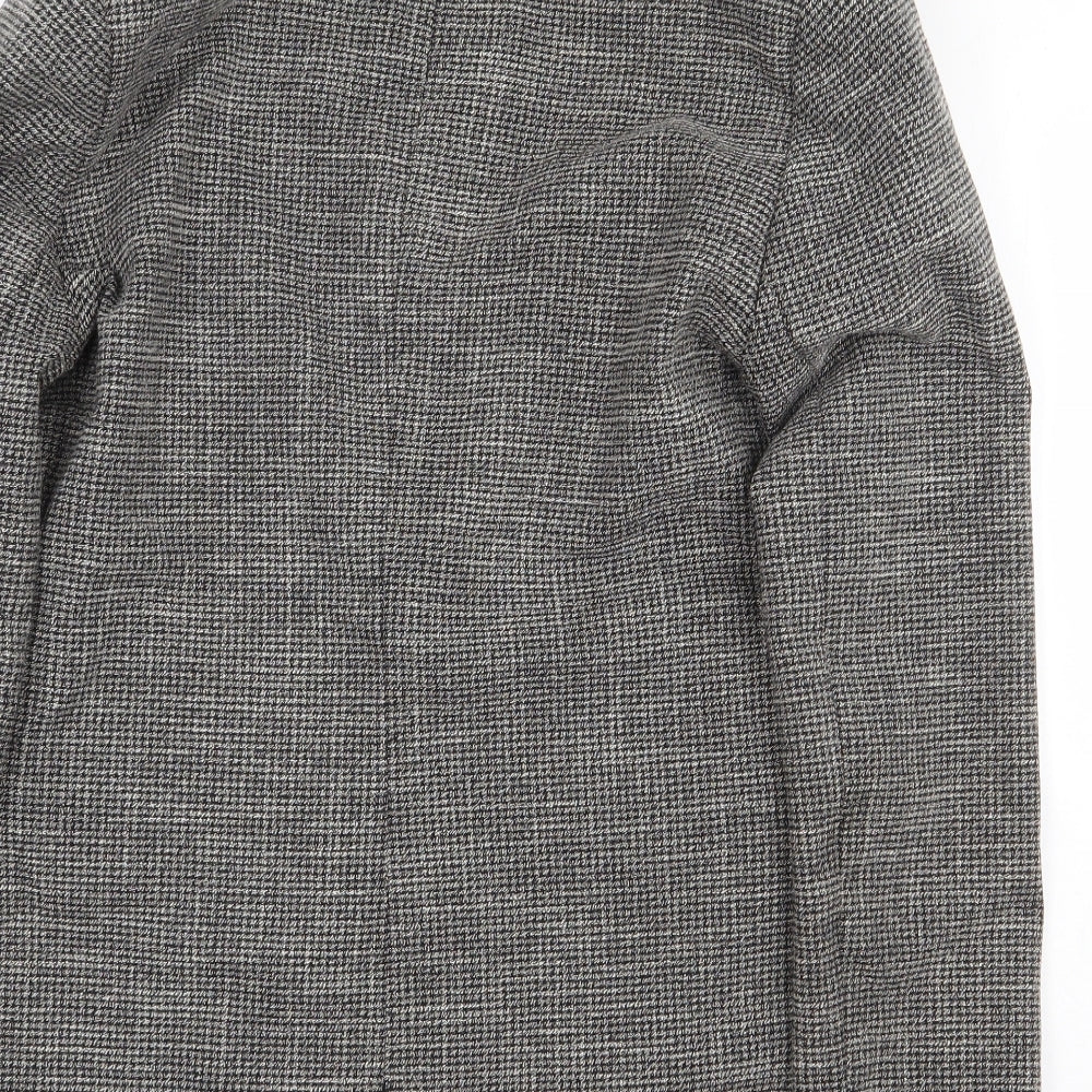 NEXT Womens Grey Jacket Blazer Size 6 Button