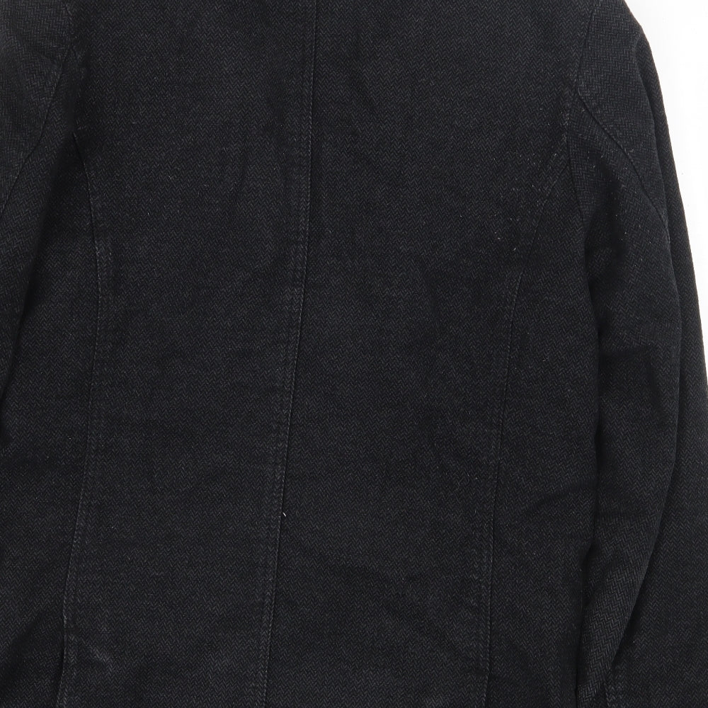 NEXT Mens Black Jacket Size S Zip