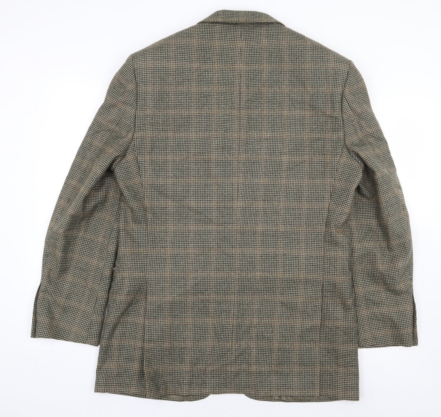 Marks and Spencer Mens Green Wool Jacket Suit Jacket Size 40