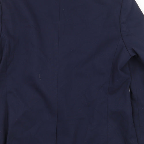 Peter Werth Mens Blue Polyester Jacket Suit Jacket Size 44
