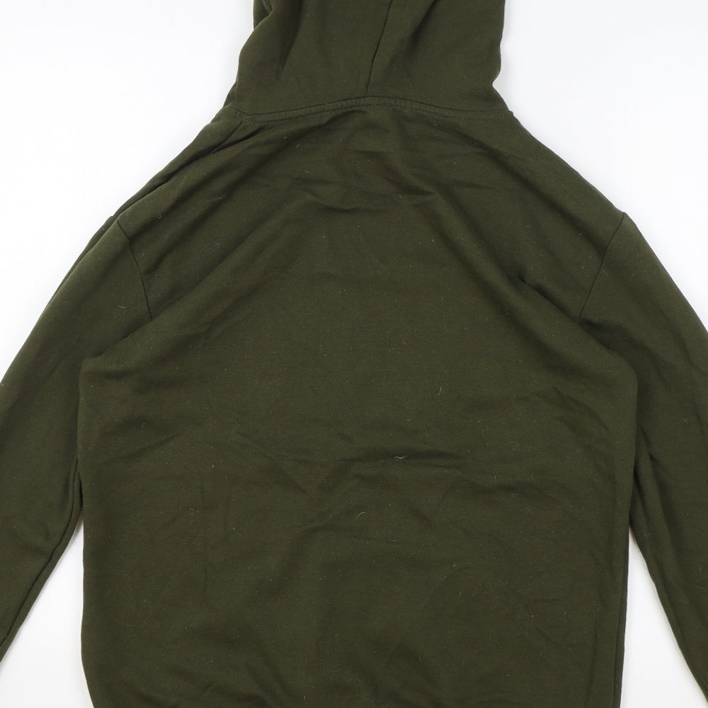 PEP&CO Mens Green Cotton Pullover Hoodie Size S - Camouflage