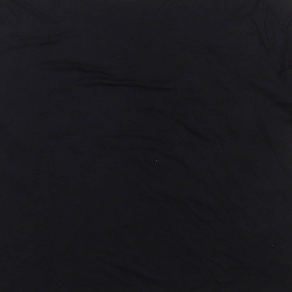 TU Womens Multicoloured Floral Polyester Basic T-Shirt Size 16 Boat Neck