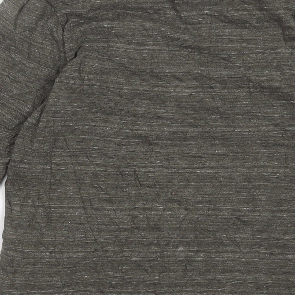 F&F Boys Green Cotton Basic Casual Size 8-9 Years Crew Neck Pullover