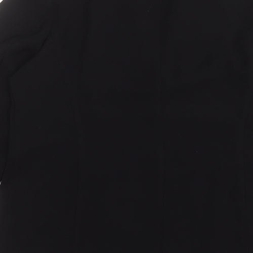 Etam Womens Black Jacket Blazer Size 14 Hook & Eye