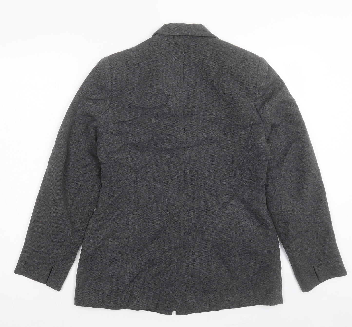 George Womens Grey Jacket Blazer Size 10 Button