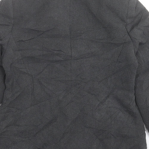 George Womens Grey Jacket Blazer Size 10 Button