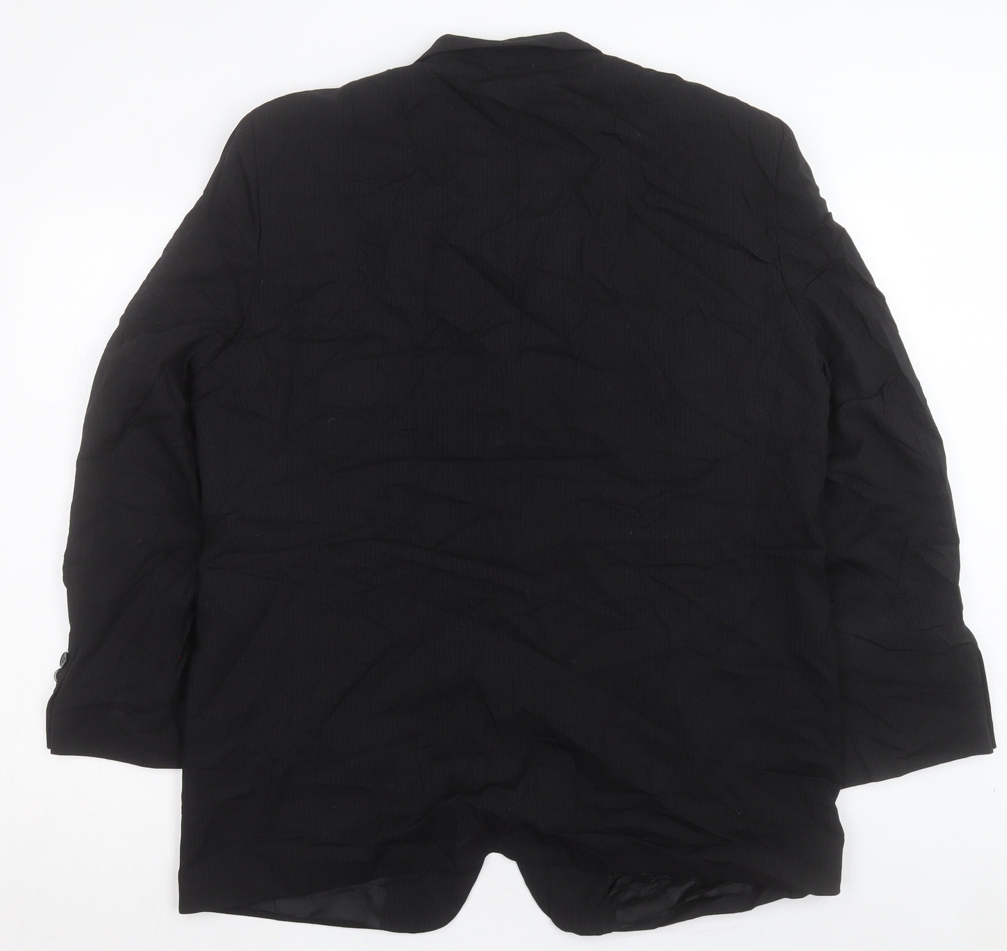 Simon Berwin Mens Black Wool Jacket Suit Jacket Size 44