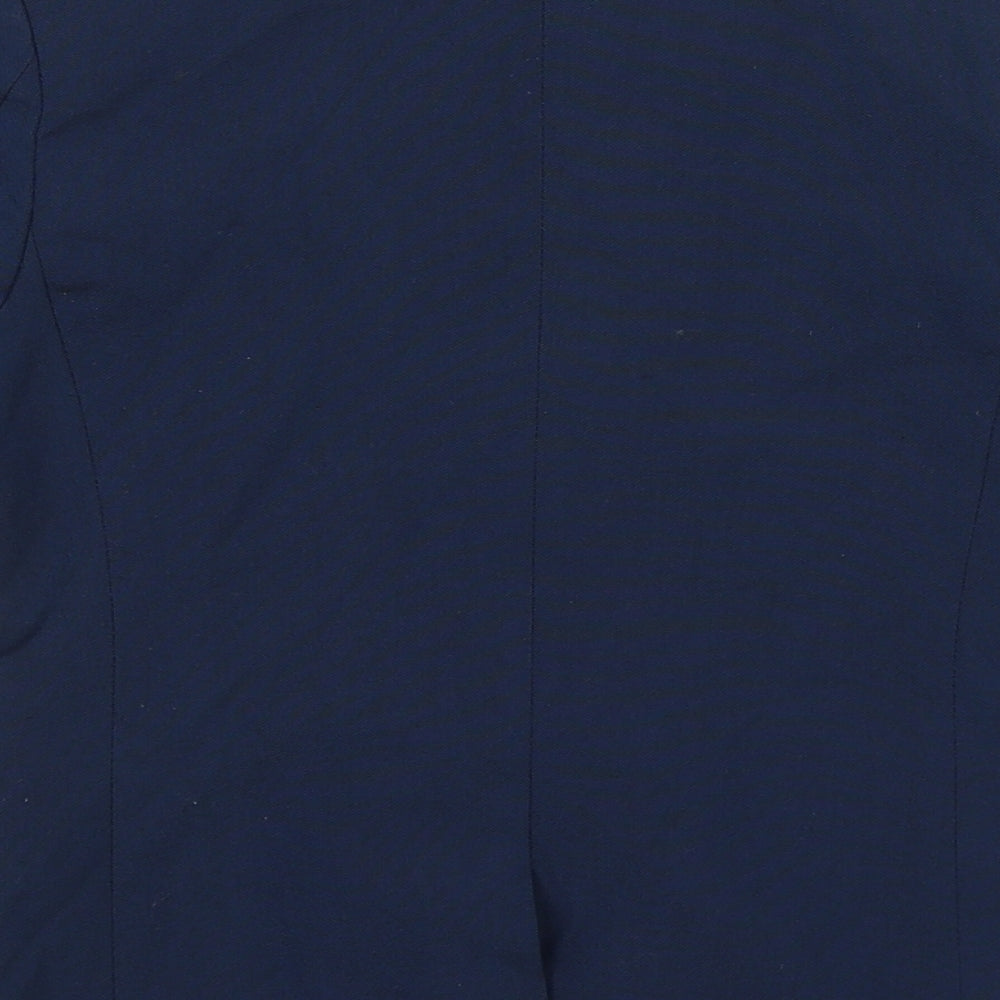 NEXT Boys Blue Jacket Blazer Size 7 Years Button