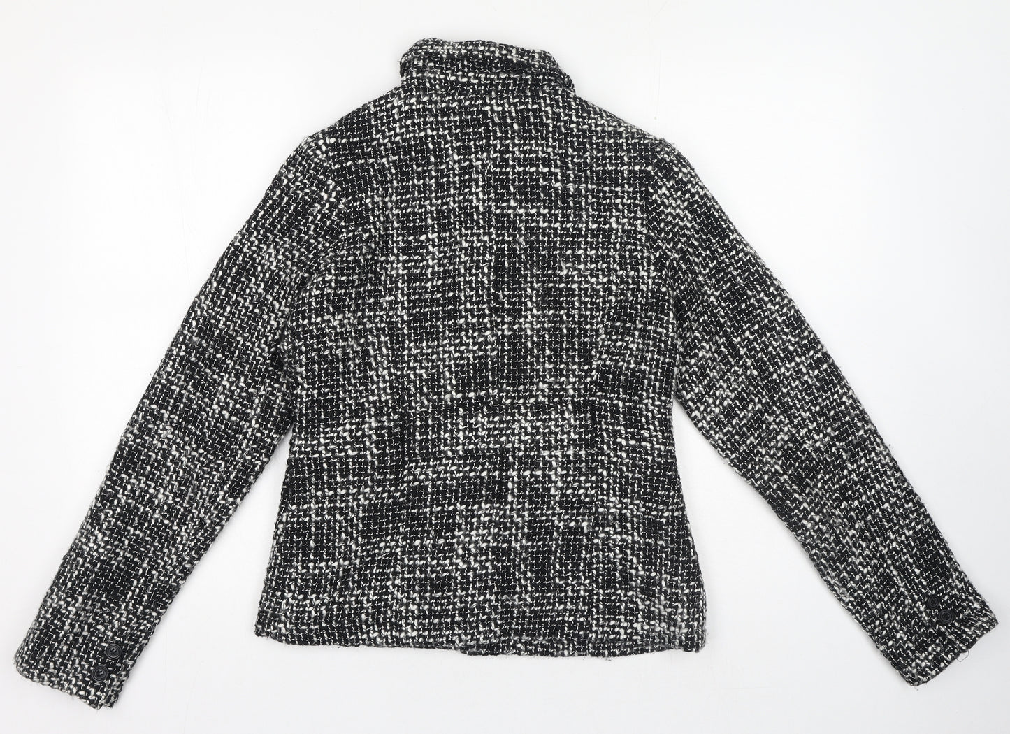 Miss Posh Womens Black Jacket Blazer Size 10 Button