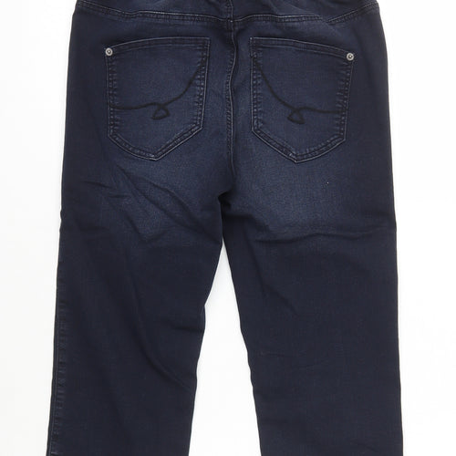 Ms Mode Girls Blue Cotton Straight Jeans Size 14 Years Regular