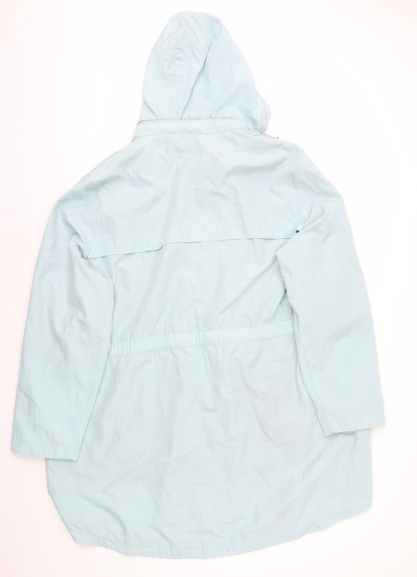 Bonmarché Womens Blue Anorak Coat Size 22 Zip