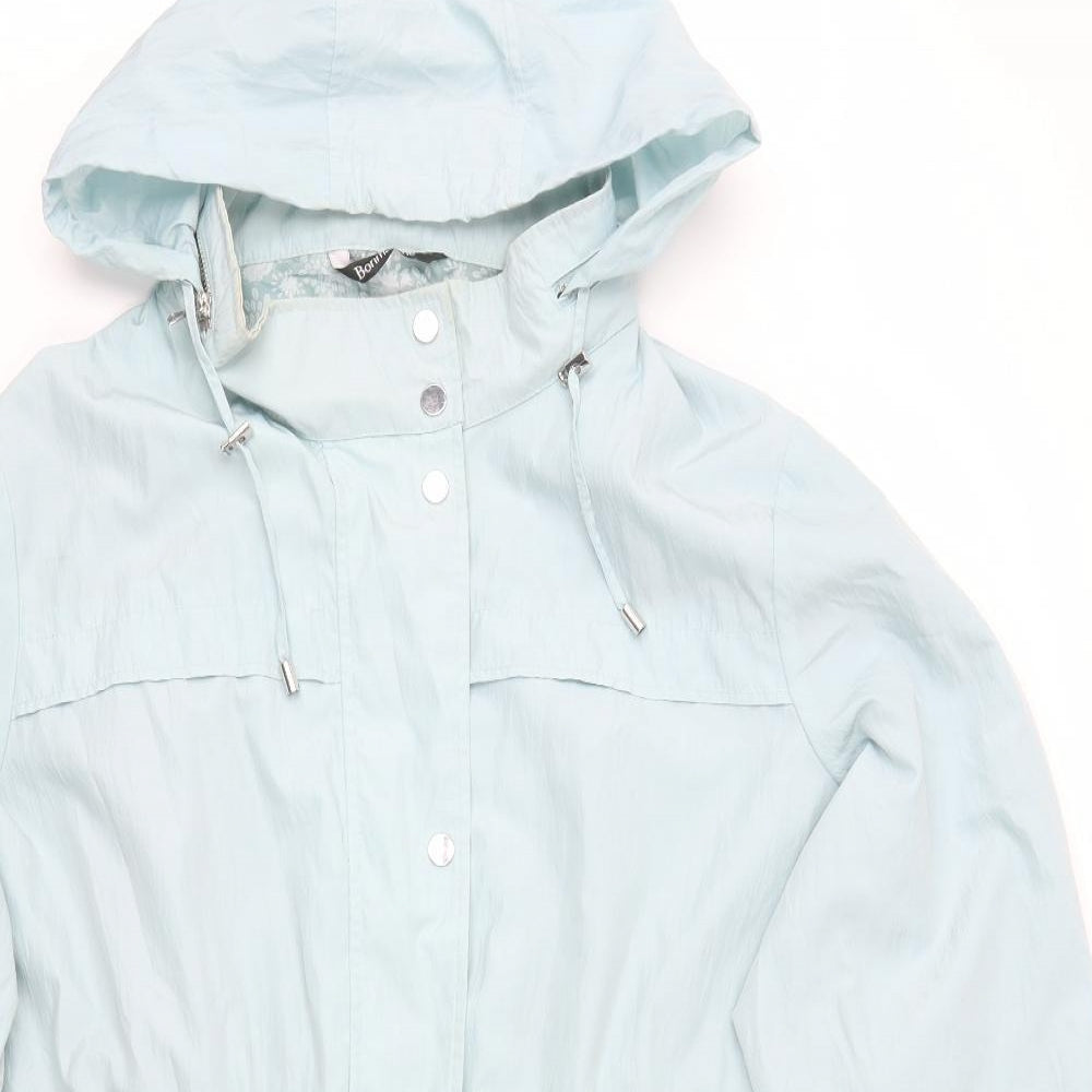 Bonmarché Womens Blue Anorak Coat Size 22 Zip