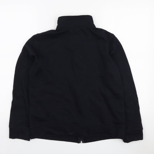 Bonmarché Womens Blue Polyester Full Zip Sweatshirt Size S Zip