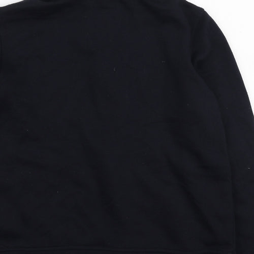 Bonmarché Womens Blue Polyester Full Zip Sweatshirt Size S Zip