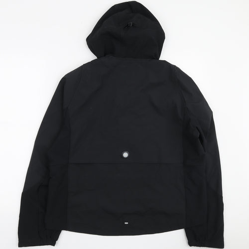 adidas Womens Black Windbreaker Jacket Size XL Zip - Running jacket