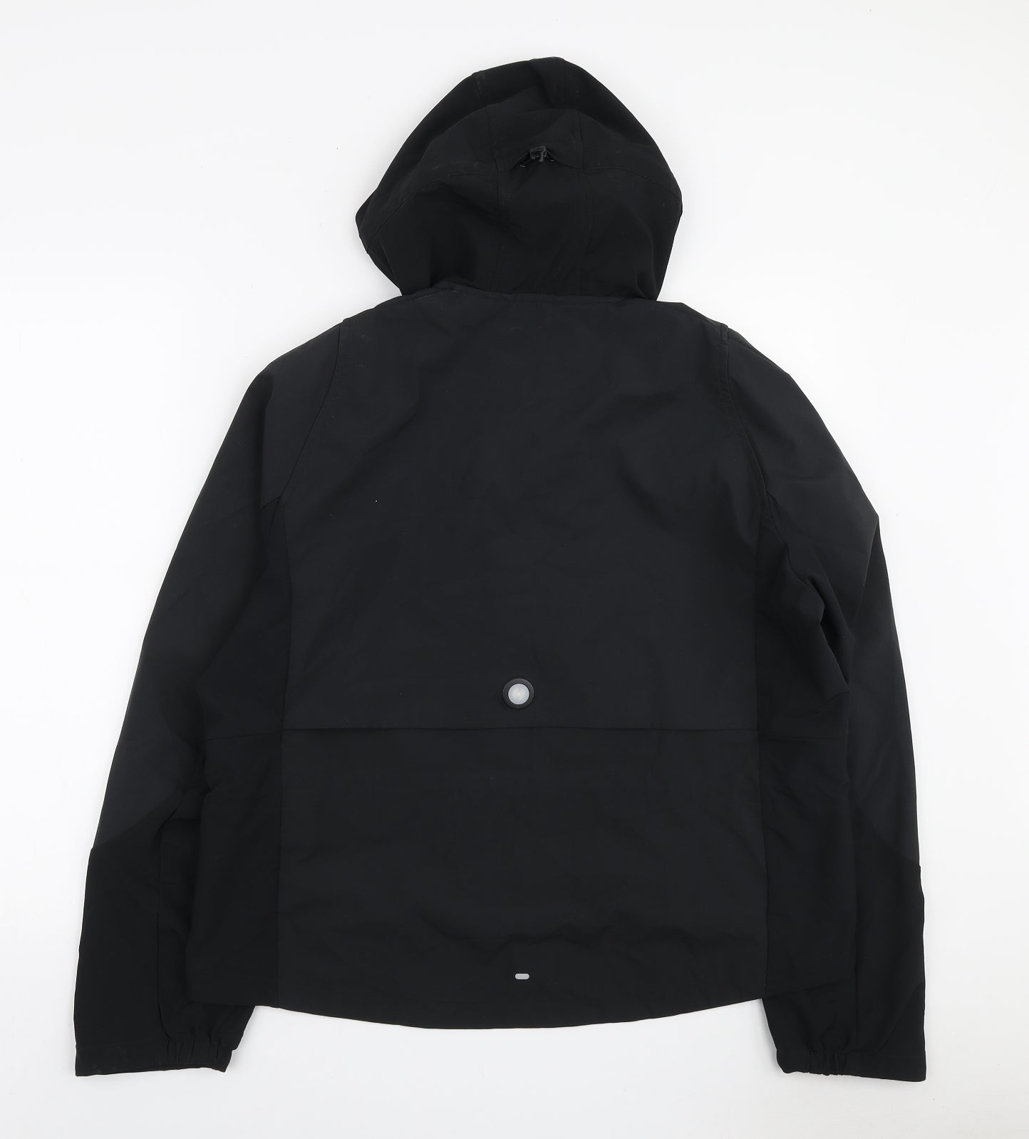 adidas Womens Black Windbreaker Jacket Size XL Zip - Running jacket