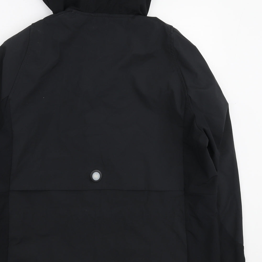 adidas Womens Black Windbreaker Jacket Size XL Zip - Running jacket