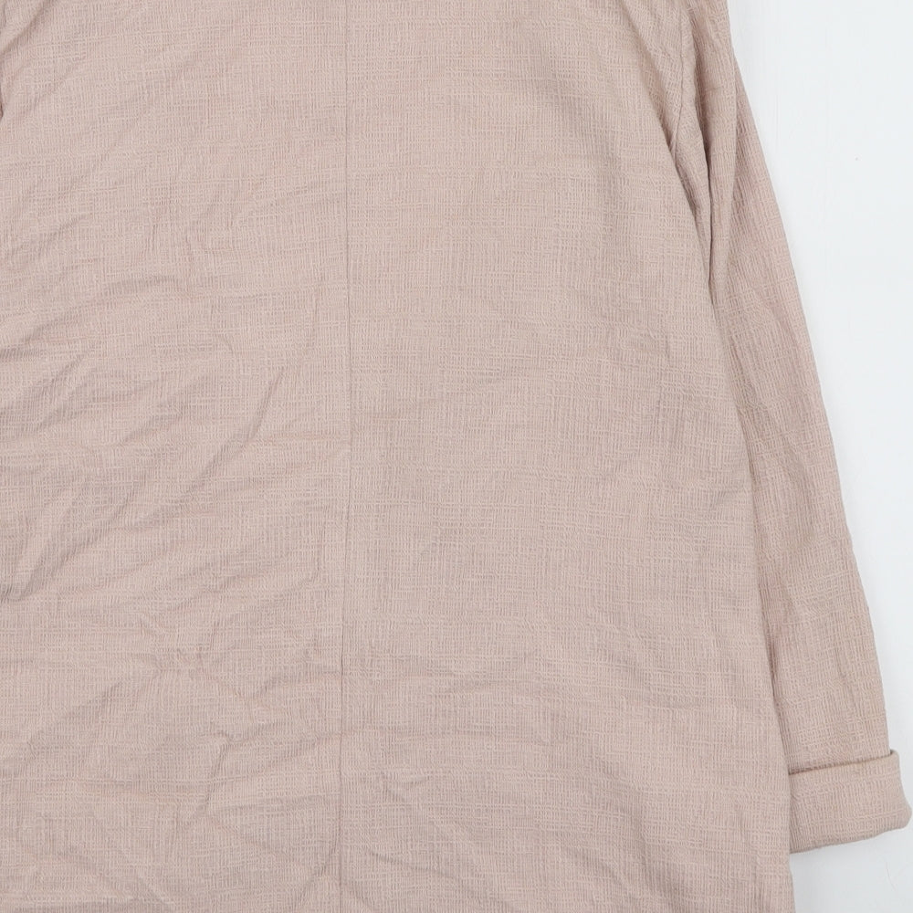 New Look Womens Pink Jacket Blazer Size 12