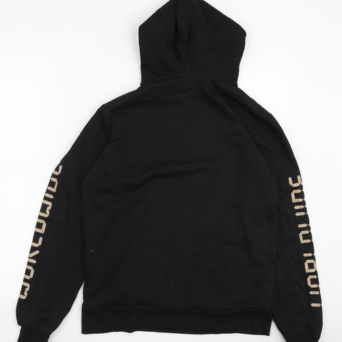 PRETTYLITTLETHING Womens Brown Polyester Pullover Hoodie Size XS Pullover - Worldwide